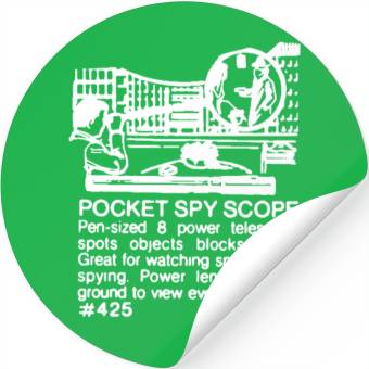 Discover POCKET SPY SCOPE - W Stickers