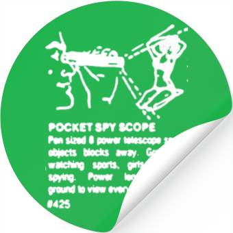Discover POCKET SPY SCOPE - V2 - W Stickers