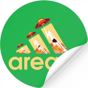 Discover Area 51 Stickers