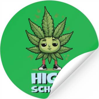 Discover High School Stickers