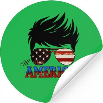 Discover All American Boy Stickers