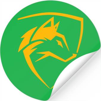 Discover Wolf Stickers