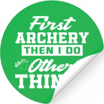 Discover Bow Number 1 Archery Stickers