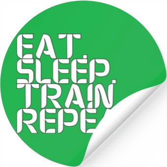 Discover Eat. Sleep. Train. Repeat Stickers