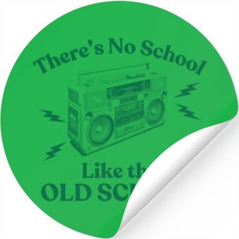 Discover Old School Stickers