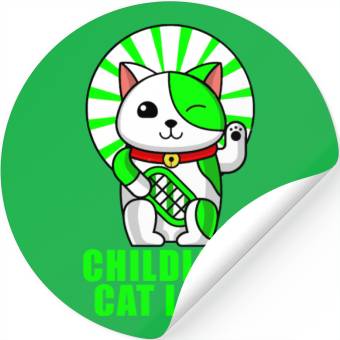 Discover childless cat lady Stickers