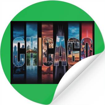 Discover Chicago Stickers