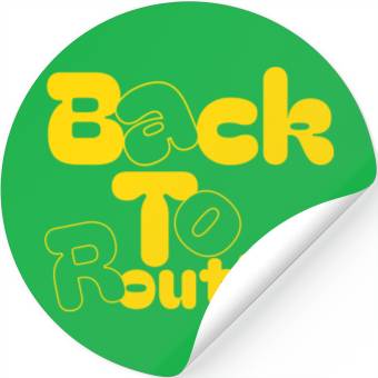 Discover Back to routine Stickers, back to school gift
