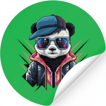 Discover Baby Panda Stickers