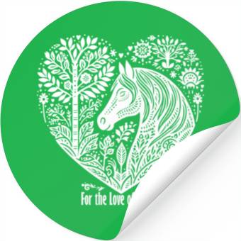 Discover Horse lover Stickers