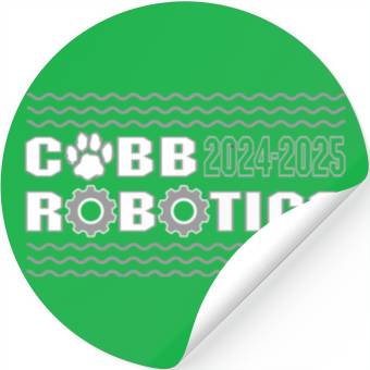 Discover Cobb Robotics (Purple) Stickers