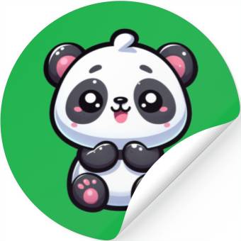 Discover Cute Panda Stickers