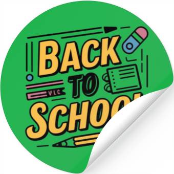 Discover Back to school Stickers