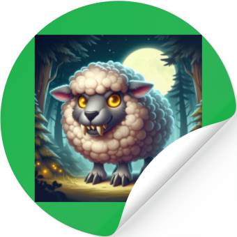 Discover The sheep-wolf Stickers