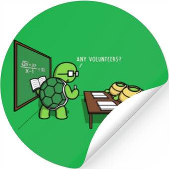 Discover Turtle School Stickers