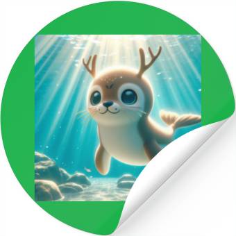 Discover The seal-deer Stickers