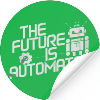 Discover Robotics AI Automation Machine Learning Stickers