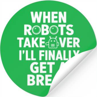 Discover Robotics AI Automation Machine Learning Stickers