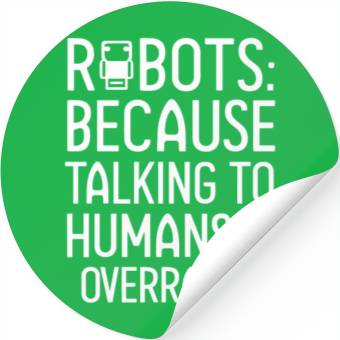 Discover Robotics AI Automation Machine Learning Stickers