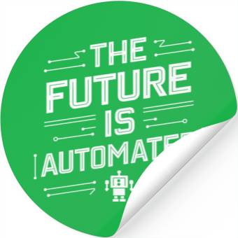 Discover Robotics AI Automation Machine Learning Stickers