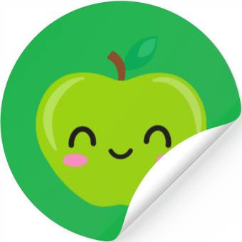 Discover back to school APPLE Stickers