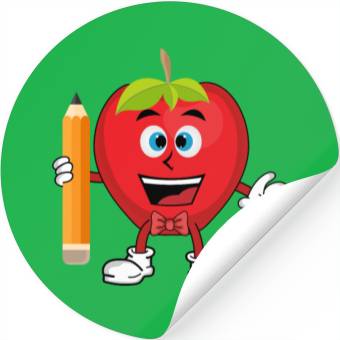 Discover back to school Strawberry Stickers