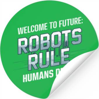 Discover Robotics AI Automation Machine Learning Stickers