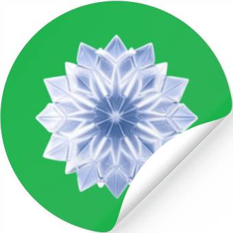Discover Ice Crystal Stickers