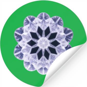 Discover Ice Crystal Stickers