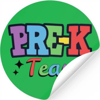 Discover Pre-K Team - Preschool Teacher Stickers