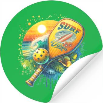 Discover Surf Vibes Stickers