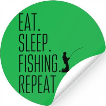 Discover Fishing Stickers