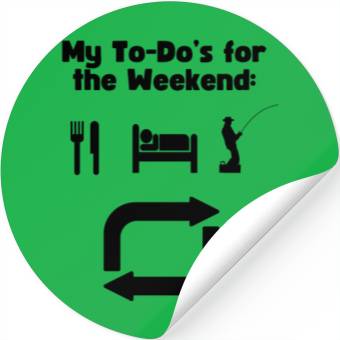 Discover Fishing Stickers