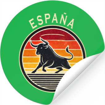 Discover Spain Taurus Design Stickers