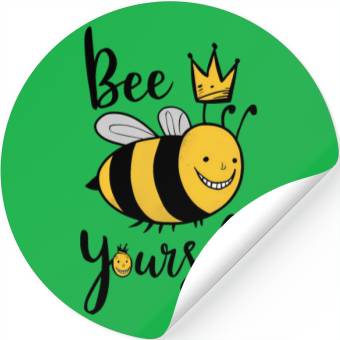 Discover Bee Yourself Stickers