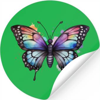 Discover Butterfly Stickers