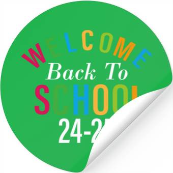 Discover Welcome back to school Stickers