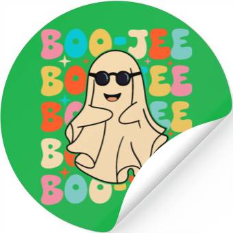 Discover Funny Halloween Boo-jee Stickers