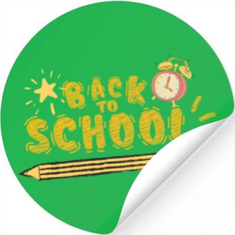 Discover Back to School Stickers