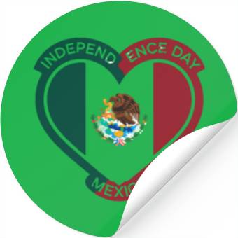 Discover Mexico Independence Day Celebration Stickers