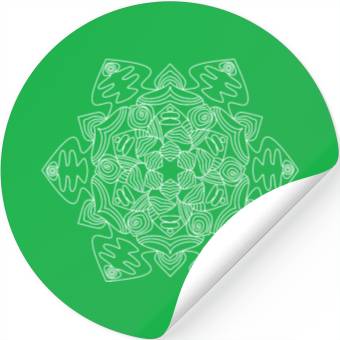 Discover Design a unique mandala Stickers