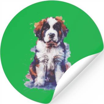Discover Saint Bernard Stickers