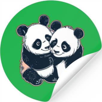 Discover Panda Stickers