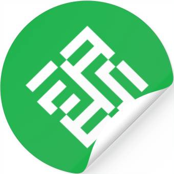 Discover Geometric Fusion Stickers
