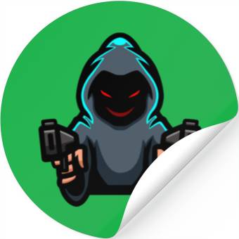 Discover Ghost Gamer Stickers