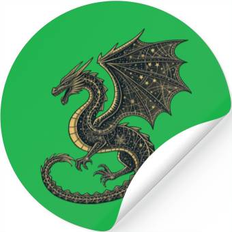 Discover Dragon Stickers