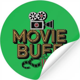 Discover movie buff Stickers