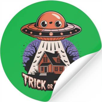 Discover Trick or treat Stickers