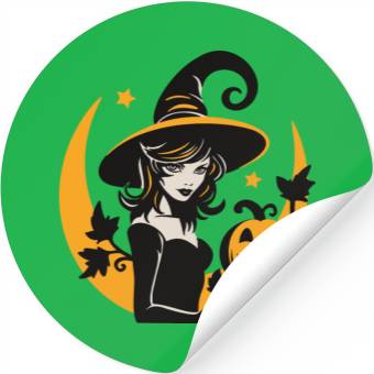 Discover Witch Stickers