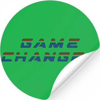 Discover Game Changer logo Stickers